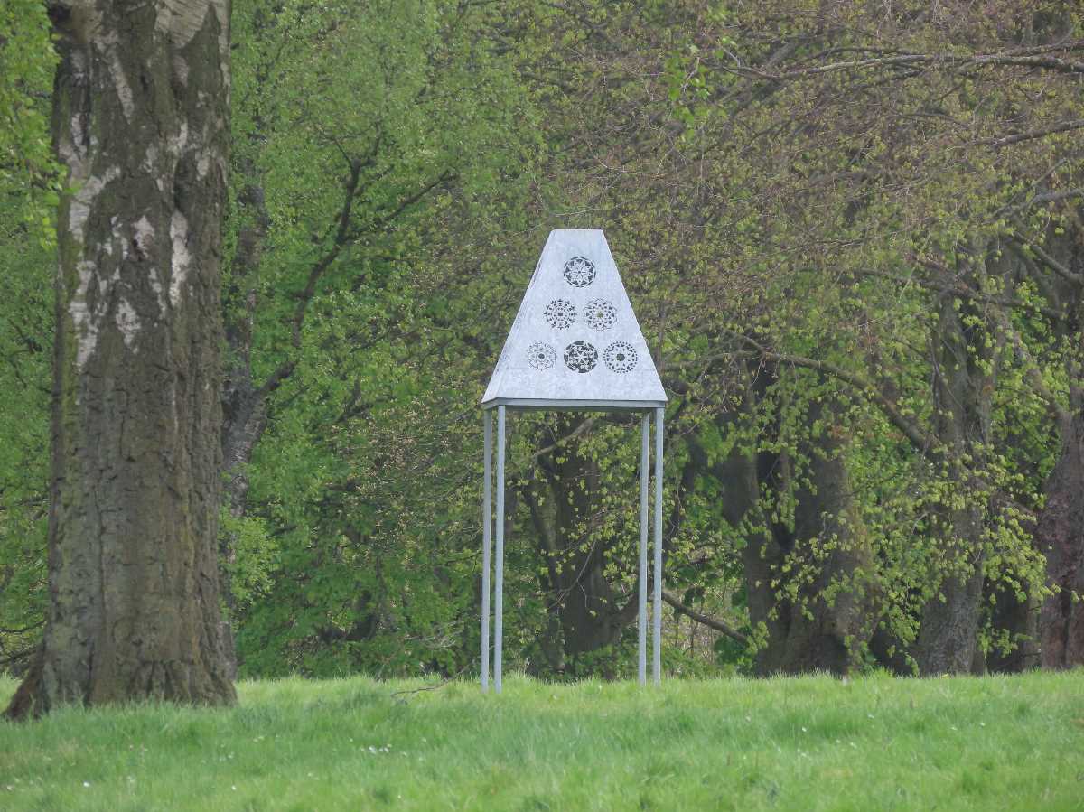 The Pyramid Tower by Veranda Stories on Handsworth Park Arts Trail